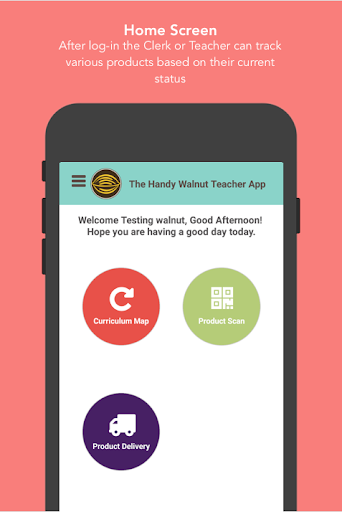 Wal-T : Walnut School App Screen 2