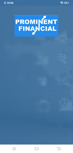 Android application PROMINENT FINANCIAL screenshort