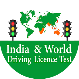 Gambar ikon India & World Driving Licence 