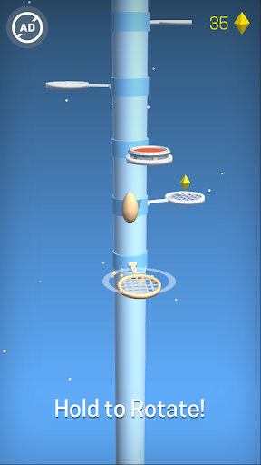 Android application Racket Egg screenshort