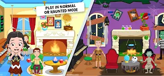 My Town Halloween - Ghost game - Screenshot 2