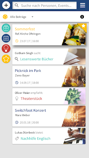 Android application Ref. Kirche Oftringen screenshort