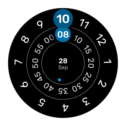 WES19 - Rotating Circles Watch 1.0.3 Icon