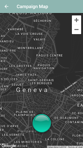 Android application Walk 'n Pray screenshort