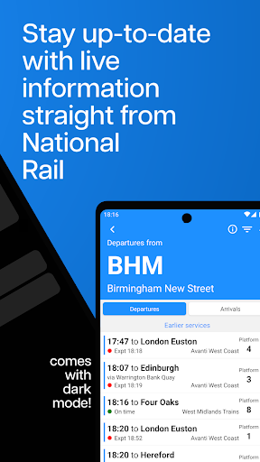 RailChecker - Live Train Times Screen 2