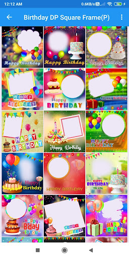 Happy Birthday Photo Frame Screenshot 4 - AppWisp.com