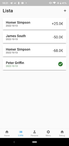 MyDebit Manager Screen 3