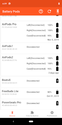 AirPods on Android Screen 3