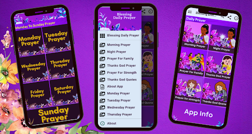 Android application Blessing Daily Prayer screenshort