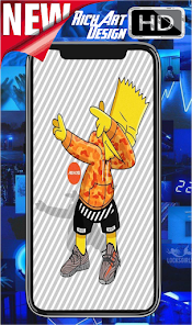 Captura de Pantalla 8 Happy Tree And Bart Wallpaper  android