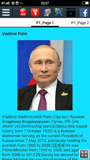 Biography of Vladimir Putin