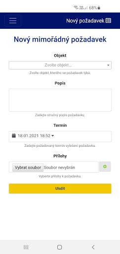 sfDispecink Screen 3