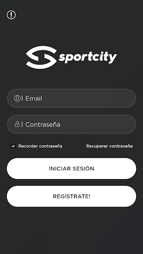 Android application Sportcity Valencia screenshort