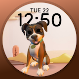 I love my Dog Watch Face icon