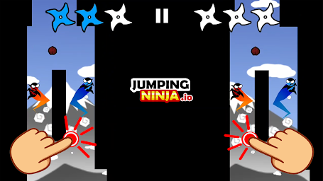 Jumping Ninja Party 2 Player Games