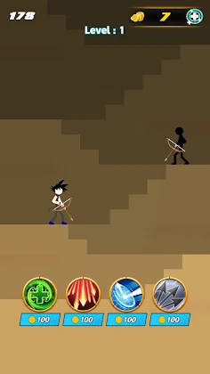 Archer Stickman Warrior - Screenshot 2