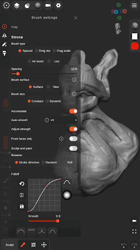 Sculpt+ Screen 3