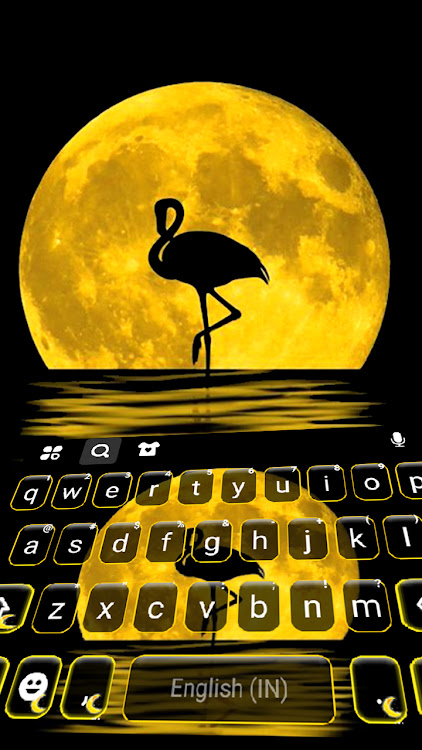 Flamingo Moon Keyboard Backgro - 7.5.2_0505 - (Android)