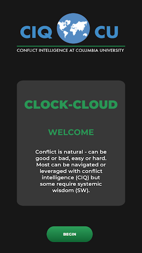 Android application CIQ: Clock or Cloud screenshort