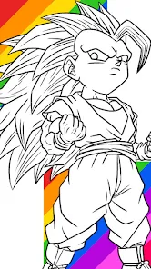 Libro Para Colorear Goku DBZ - Apps en Google Play