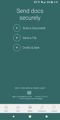 Screenshot of Ambeck Mortgage Associates