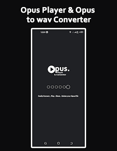 Opus Audio Player & Converter