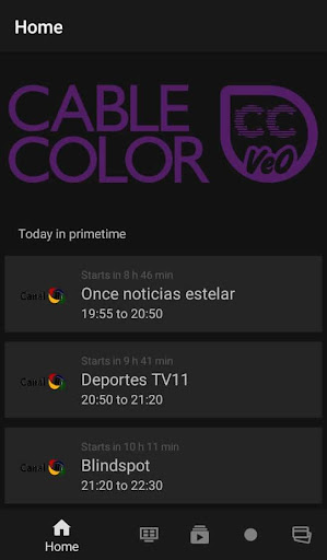 Android application CC VeO screenshort