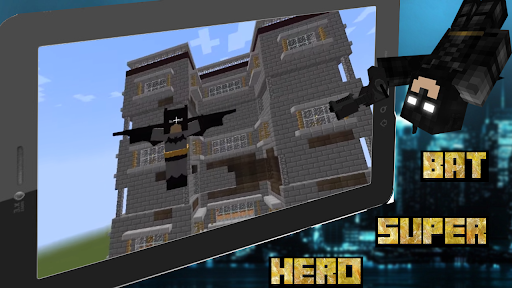 Bat Superhero Mod for MCPE 5