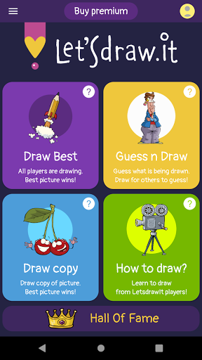 Lets Draw It - multiplayer drawing games Mod (Unlimited Money) Download screenshots 1