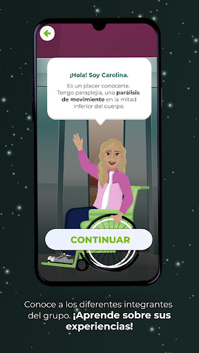 Android application Incluyamos screenshort