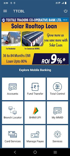 Textile Traders Co op Bank Ltd Screen 2