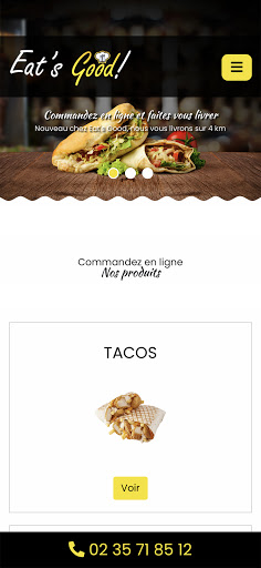Android application Eat’s Good screenshort