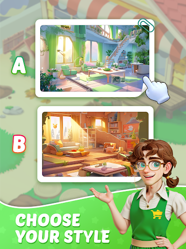 Screenshot of Merge Resort - Merge Game