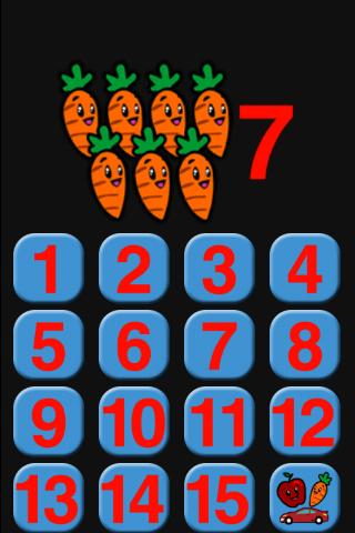 Android application Toddler Numbers and Counting screenshort