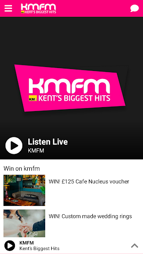 Android application kmfm - Kent's Radio Station screenshort