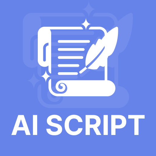 AI Script Writer, Generator  Icon