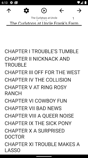 Android application Book, The Curlytops at Uncle F screenshort