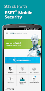 ESET Mobile Security Antivirus Screenshot