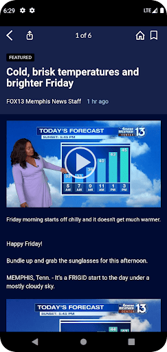 FOX13 Memphis screenshot