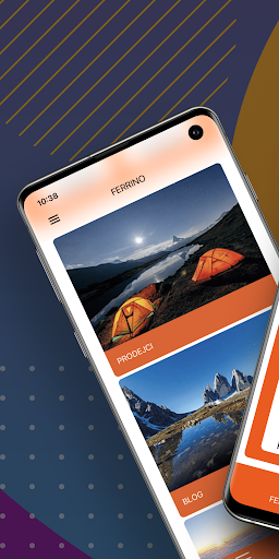 Android application Ferrino screenshort