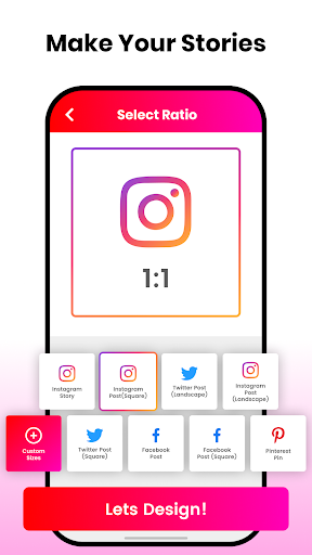 Android application S360 - Social Media Post Maker screenshort