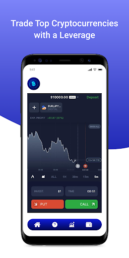 Android application Crypto Trading Broker screenshort