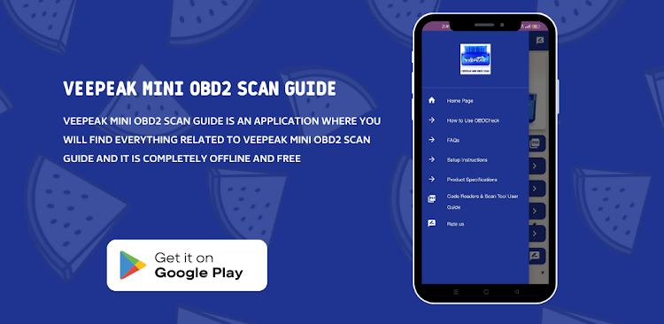 Veepeak mini OBD2 Scan guide - 1 - (Android)
