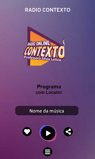 Rádio Contexto Screen 2