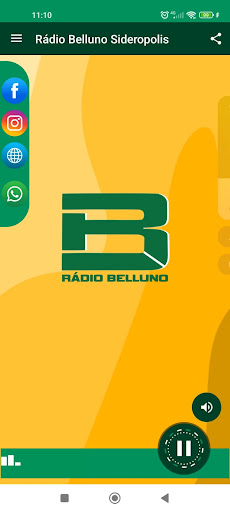 Android application Rádio Belluno Sideropolis screenshort