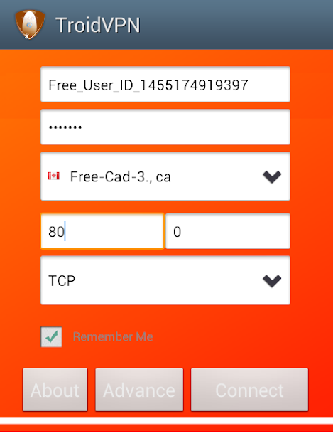 Screenshot 3 Troid VPN  Free VPN Proxy android
