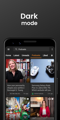 RSS Reader : Feeds & Podcasts Screen 3