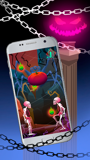 Skeleton ball Halloween