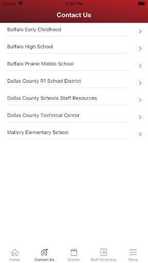 Dallas County School District Screen 2