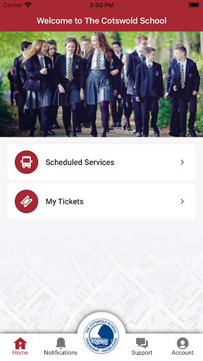 Android application Pulhams Coaches screenshort